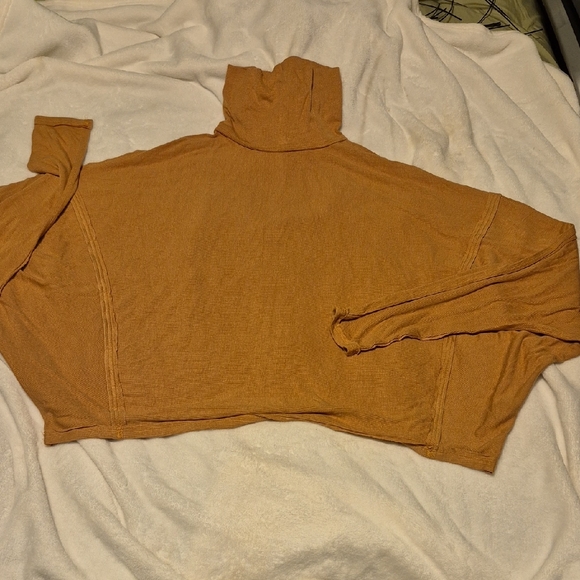 We The Free Sweaters - Women's Brown Turtleneck Sweater